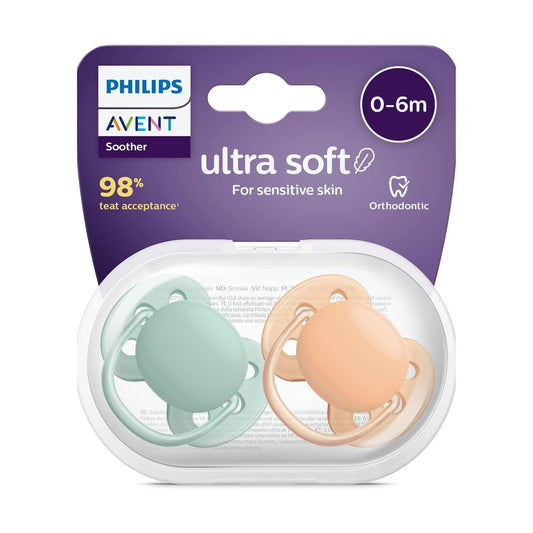 Succhietto PHILIPS AVENT ULTRA SOFT (0-6M) x 2