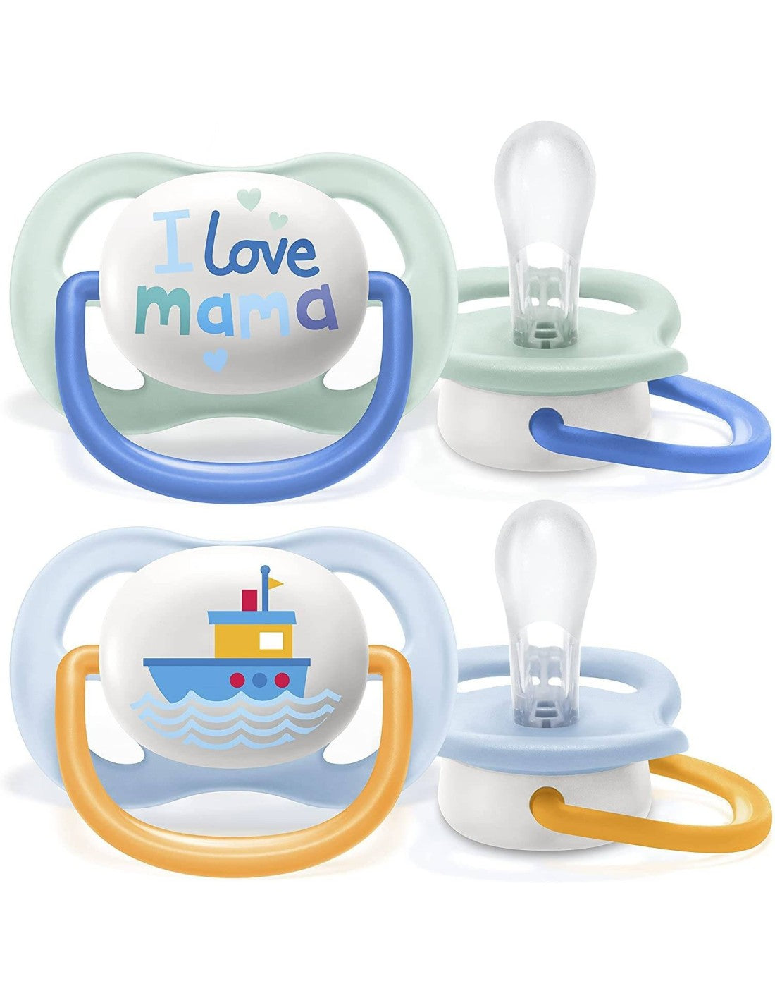 AVENT - 2 SUCCHIETTI ULTRA AIR Happy 0-6M