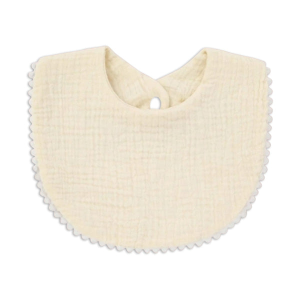 Bavaglino Cotone Biologico doppio a 2 tessuti 25X11 cm