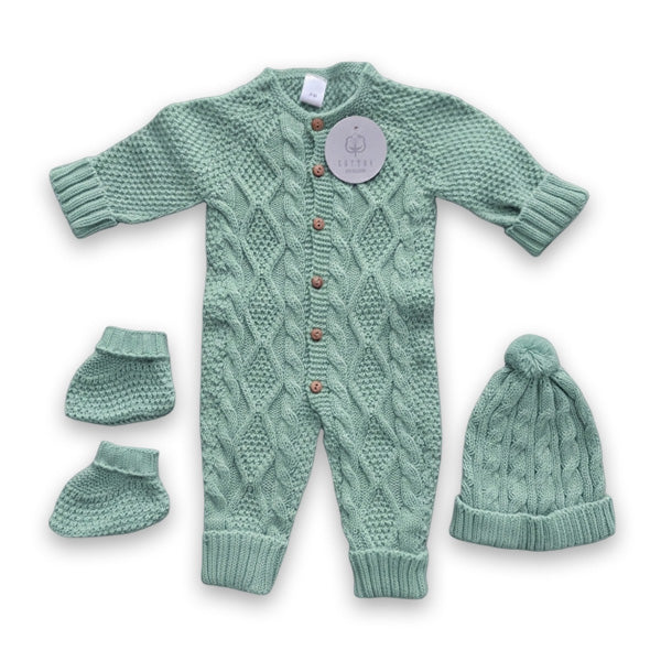 SET tutina + cappello + scarpine