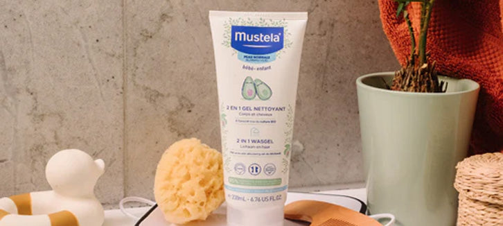 Detergente 2 in 1 Mustela: perché basta un solo prodotto per capelli e corpo