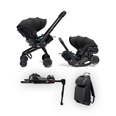Bundle Doona X - Passeggino & Base ISOFIX & Pack 'n Go Basket