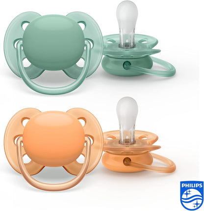 Succhietto PHILIPS AVENT ULTRA SOFT (0-6M) x 2