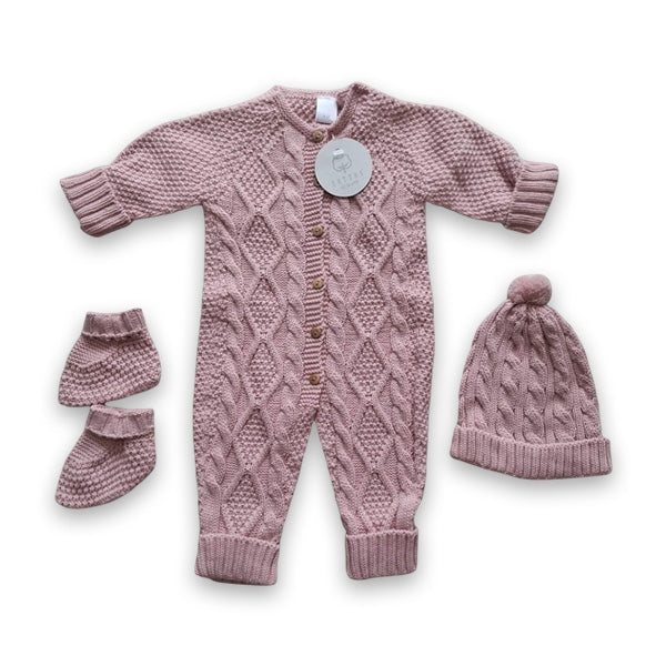 SET tutina + cappello + scarpine