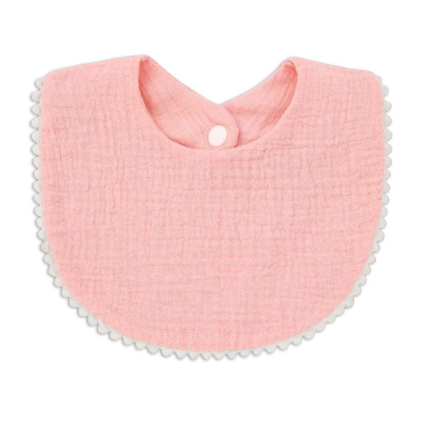 Bavaglino Cotone Biologico doppio a 2 tessuti 25X11 cm